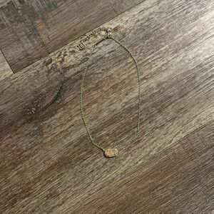 Kendra Scott rose gold necklace